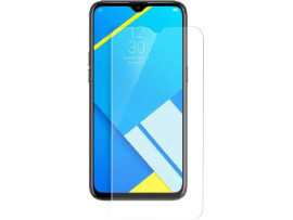 Tempered Glass / Screen Protector Guard Compatible for Realme C2 / Gionee Max / Oppo A1k (Transparent) with Easy Installation Kit (pack of 1)
